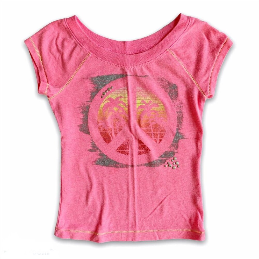 Cherokee Neon Surfer Tee {4/5}